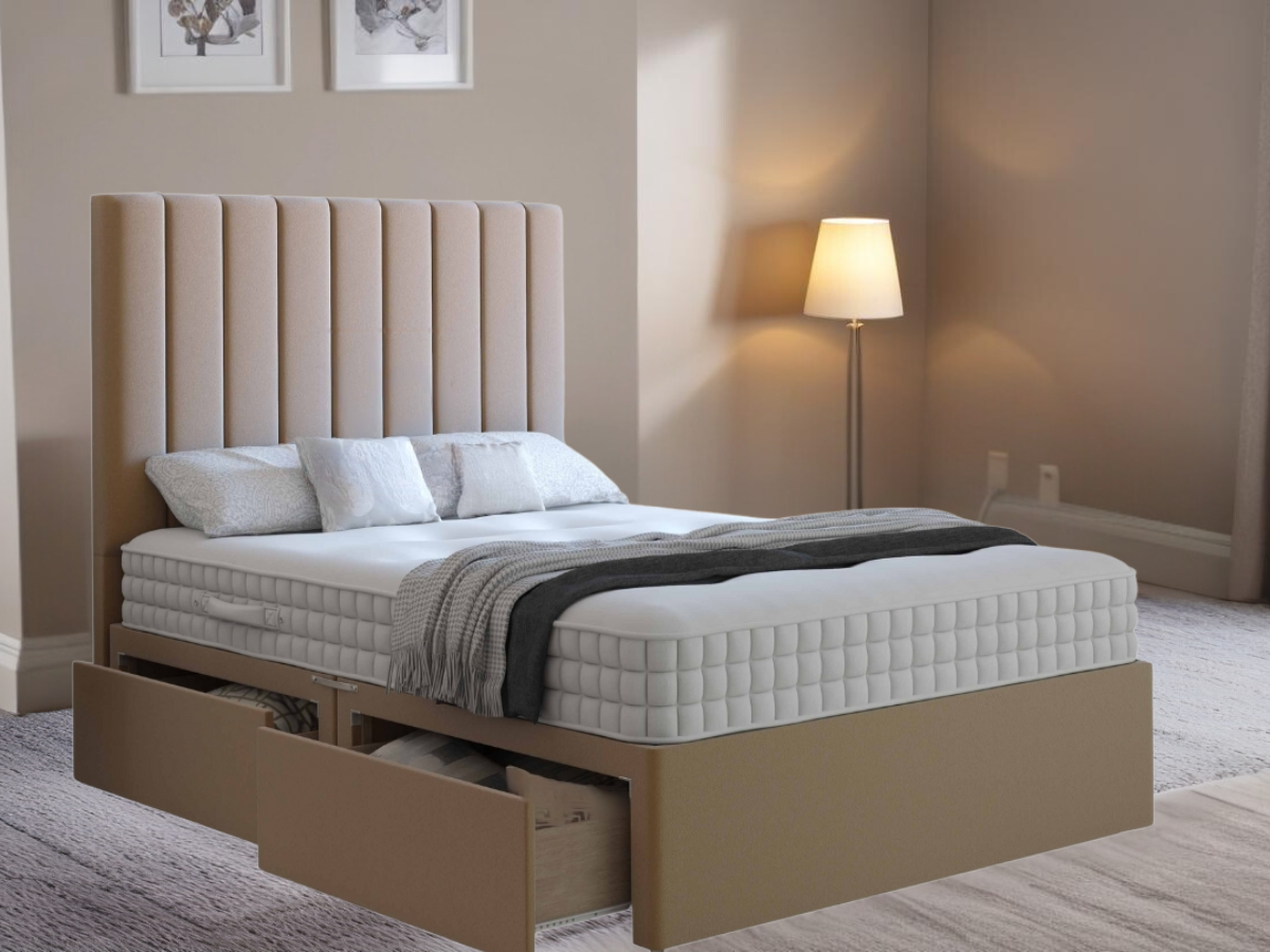 Why a Beige Ottoman Bed Is the Perfect Space Saver