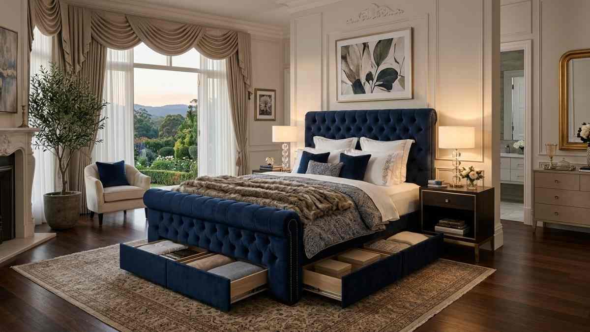 Buy Luxury Ambassador Bed with Storage: Smart Space Solutions