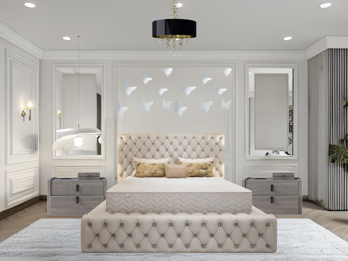 Cream King Size Bed Makeover Tips for Chic Rooms