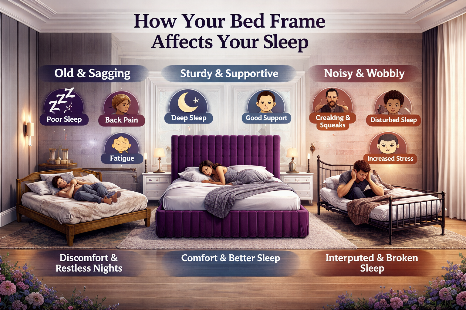 How Much Does Your Bed Frame Affect Your Sleep? | UK Sleep Guide