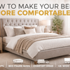How to Make Your Bed More Comfortable UK Bed Comfort Guide & Frame Sizes