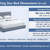King Size Bed Dimensions (cm) – Complete Guide