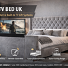 King TV Bed UK – Modern Luxury TV Beds Mairki Beds