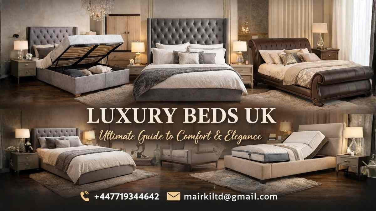 Luxury Beds UK: Premium Bed Sizes, Comfort & Style