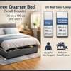 Three Quarter Bed Size UK – Complete Guide