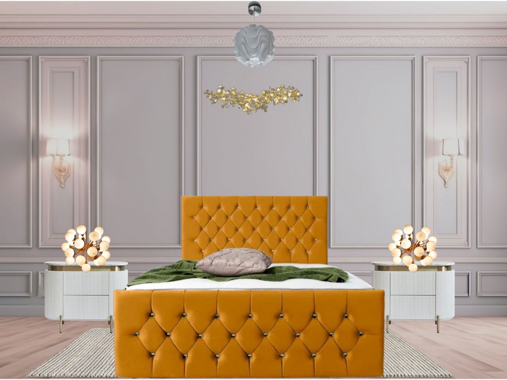 Velvet Bed Does More Than Look Good — Add Style, Comfort, and Elegance