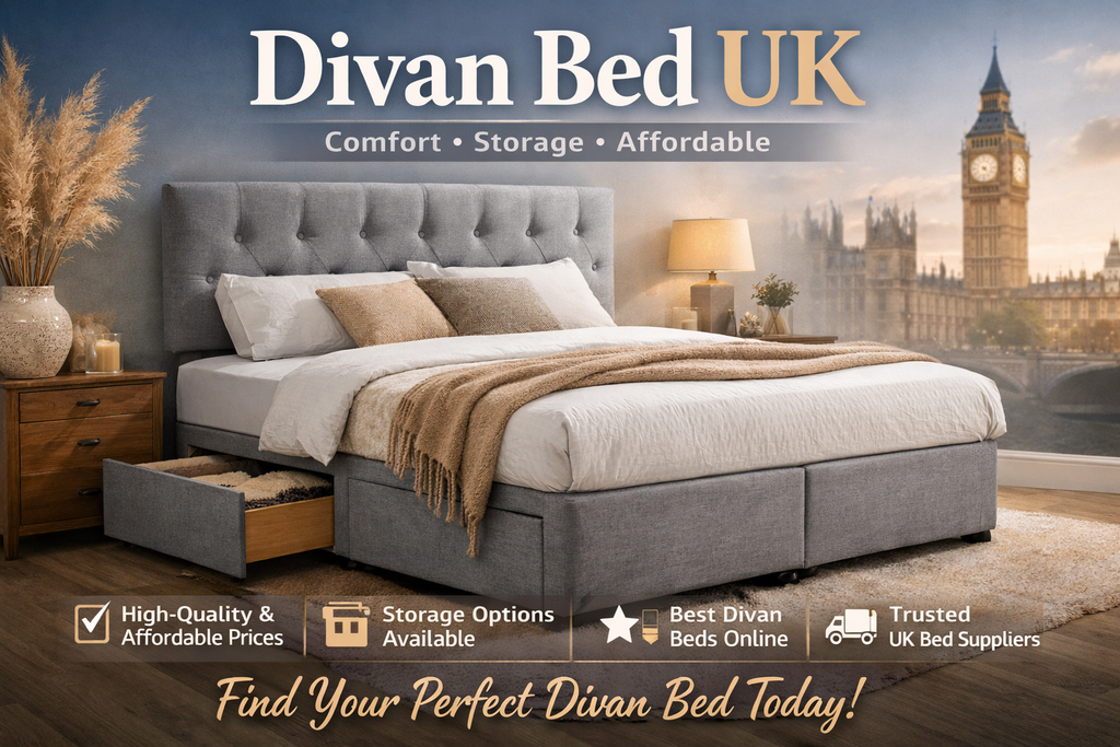 Divan Bed UK | Affordable & High-Quality Divan Beds with Storage