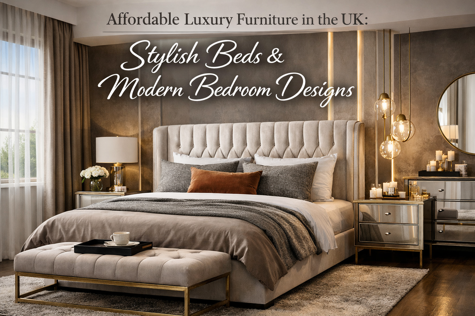 Affordable Luxury Furniture in the UK: Stylish Beds & Modern Bedroom Designs