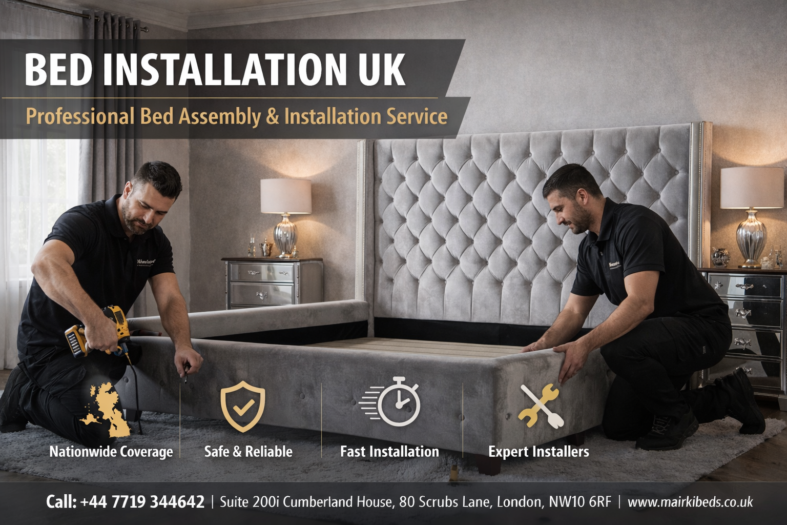 Bed Installation UK | Professional Bed Assembly & Setup Service