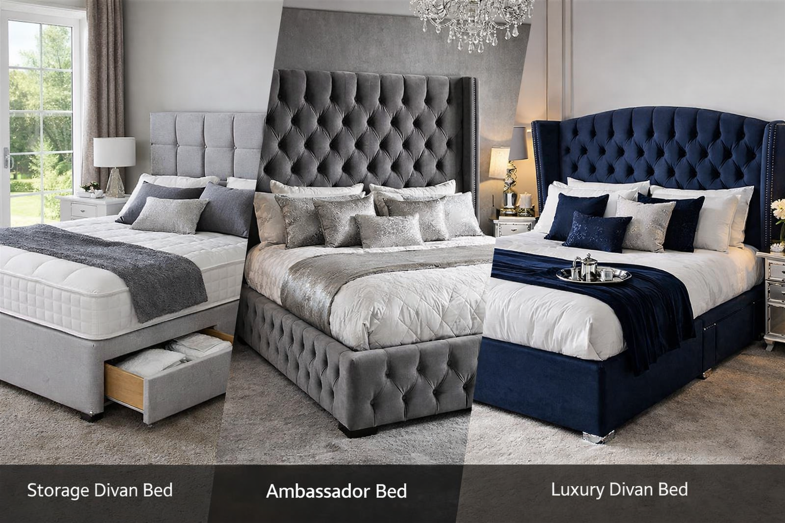 Best Divan Beds Near Me in UK | Luxury & Storage Options