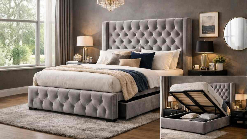 Best Upholstered Velvet Beds UK: Luxury Styles & Sizes