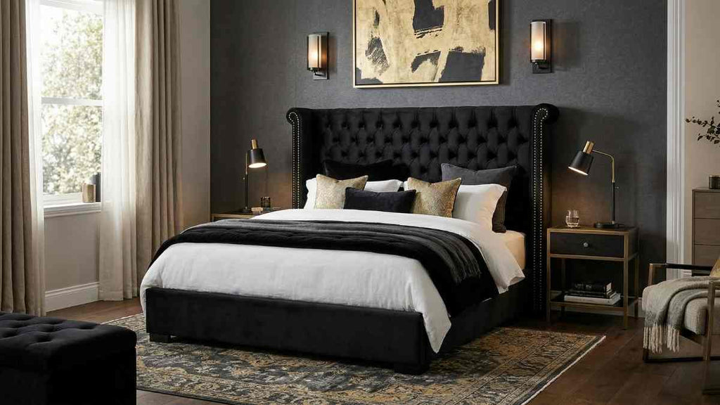Black Ambassador Bed: Luxury, Style & Comfort