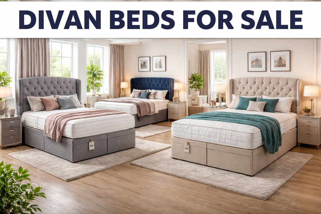 Divan Beds for Sale UK – Stylish Storage Beds for Small & Modern Bedrooms 2026