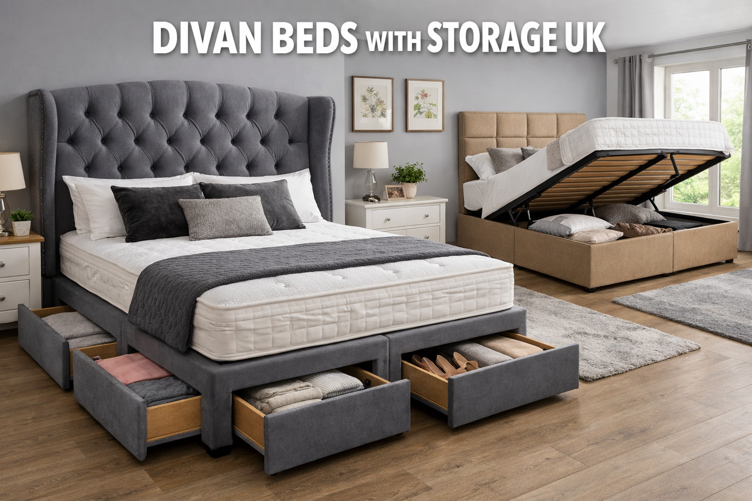 Divan Beds with Storage UK – Complete Buying Guide