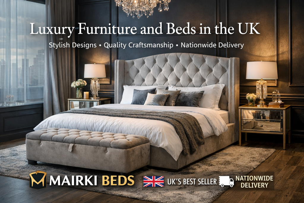 Luxury Furniture and Beds in the UK – Premium Designs with Nationwide Delivery | Mairki Beds