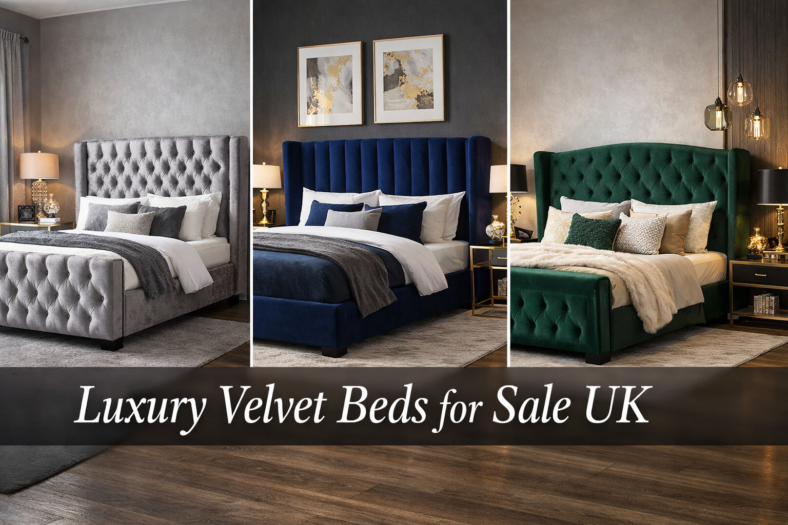 Luxury Velvet Beds for Sale UK | Modern Styles, Sizes & Best Deals