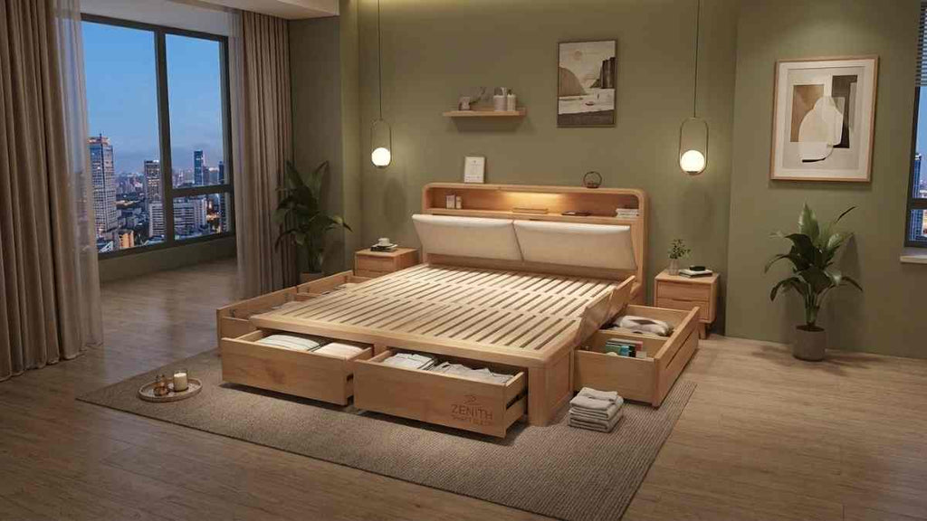 Modern Bedroom Ideas UK with Storage Beds