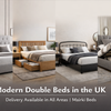 Modern Double Beds in UK – Delivery Available in All Areas  Mairki Beds