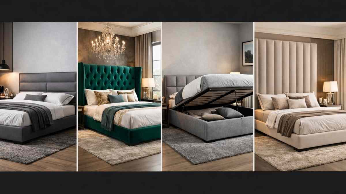 Modern Platform Beds with Headboard: Comfort & Smart Living