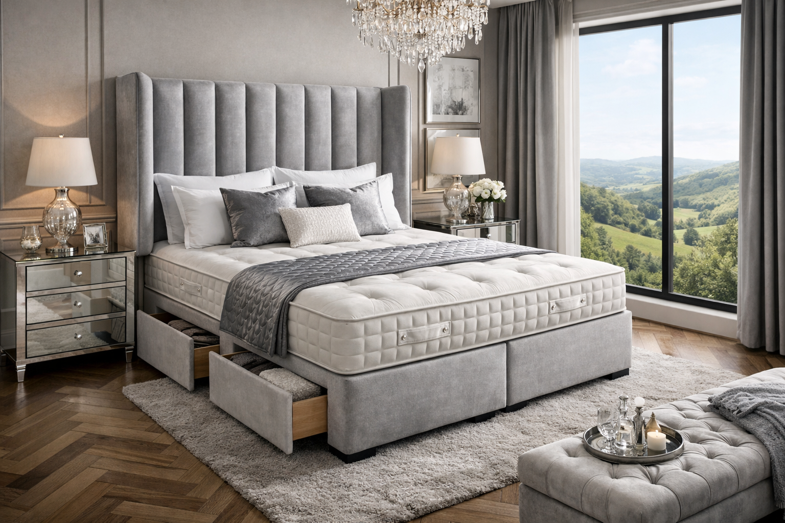 Premium Divan Bed UK – Luxury Hotel Comfort with Smart Storage