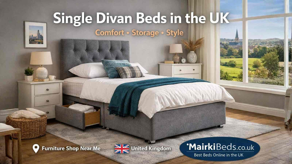 Why Single Divan Beds in the UK Are a Smart and Stylish Choice