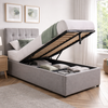 Single Ottoman Bed Smart Storage & Stylish