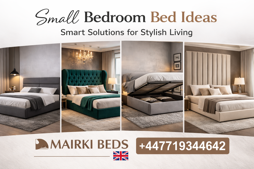 Small Bedroom Bed Ideas – Space Saving Designs & Modern Beds UK | Mairki Beds