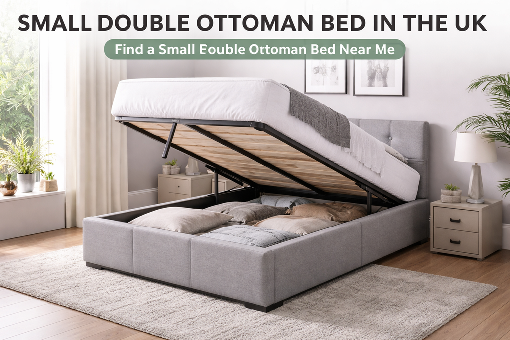 Small Double Ottoman Bed in the UK