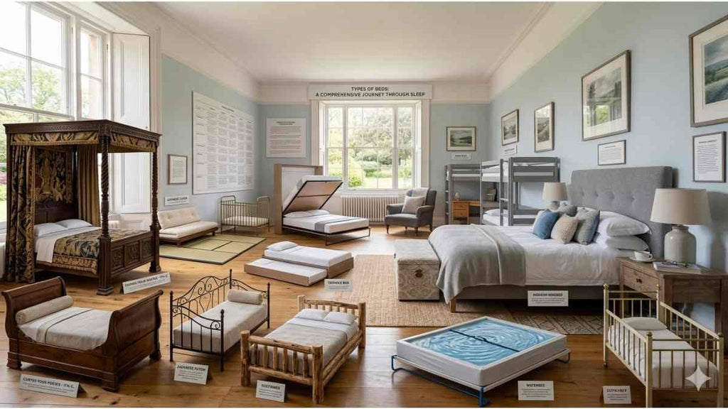 Standard UK Bed Sizes & Frames Guide: Dimensions & Styles 2026