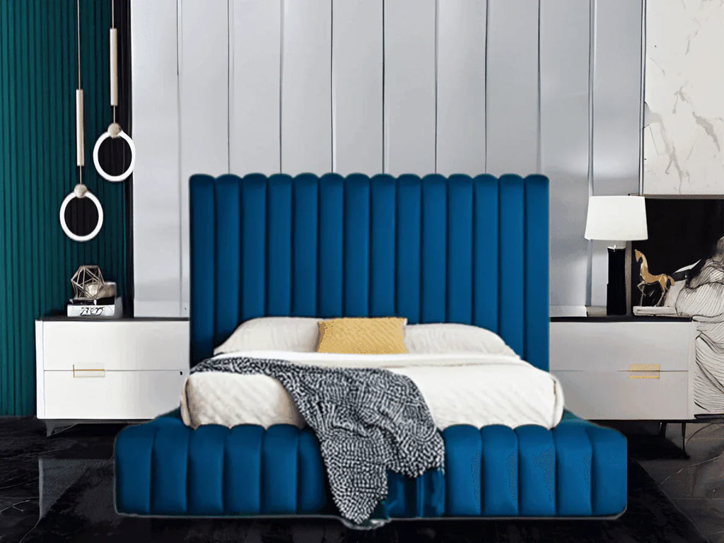 This Nordic-Style Upholstered Bed Is Redefining Bedroom Comfort in the UK