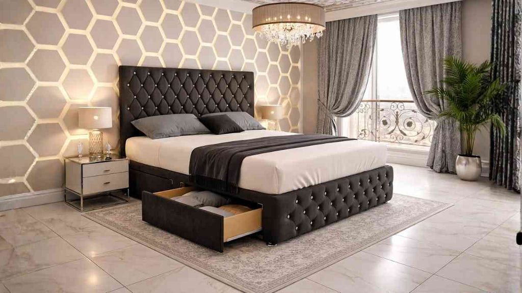Why Tufted Divan Beds Are the Perfect Choice for Luxury & Storage in the UK