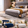 Velvet Divan Bed